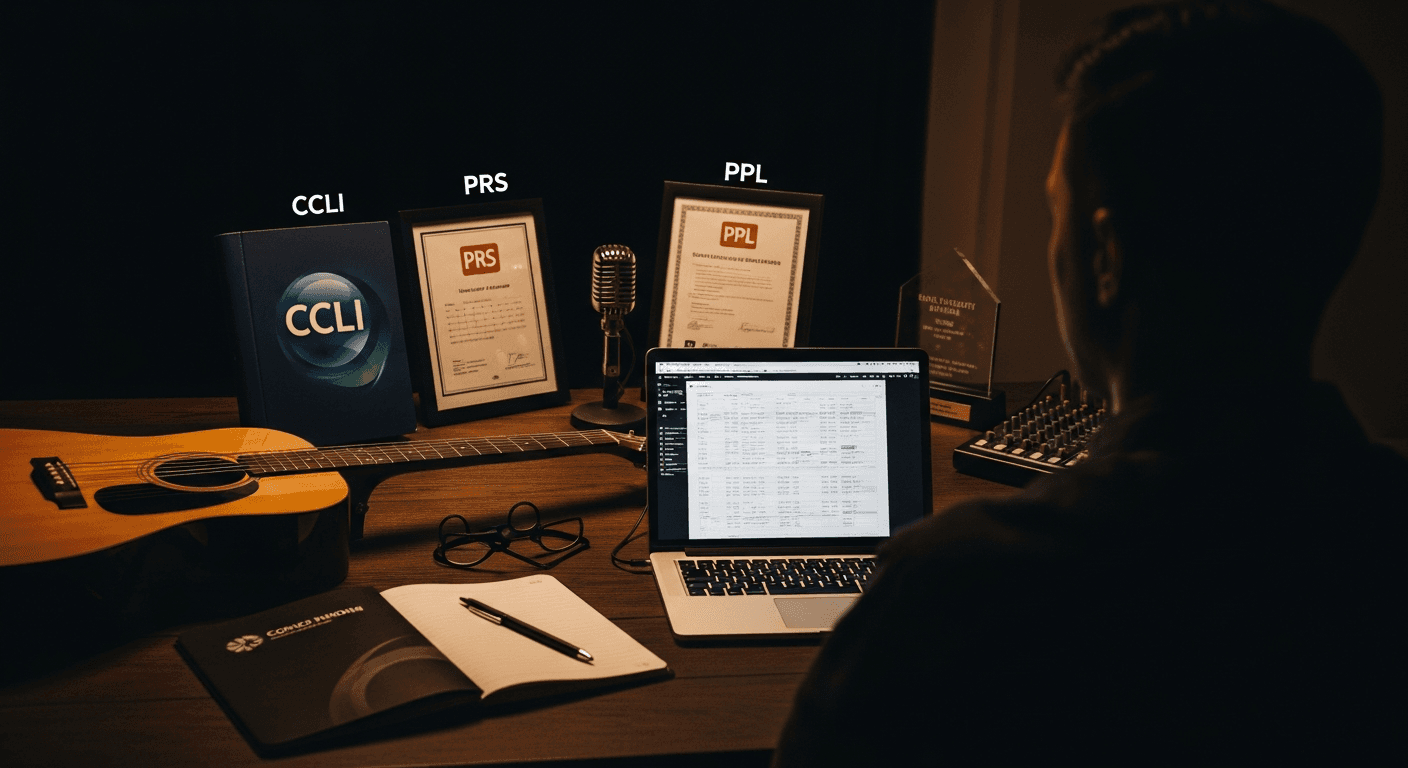 CCLI vs PRS vs PPL: What Every UK Worship Songwriter Actually Needs