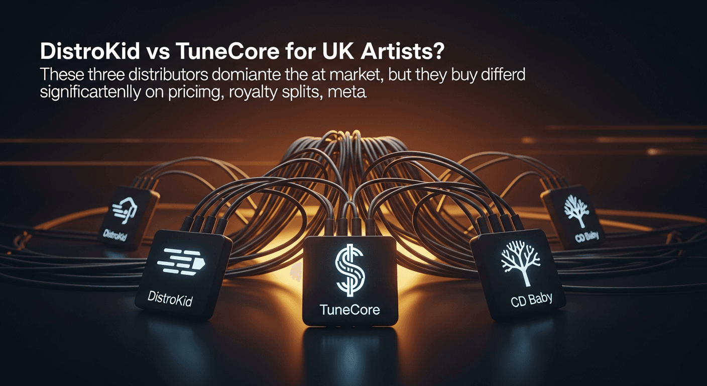 DistroKid vs TuneCore vs CD Baby: Which Is Best for UK Artists?