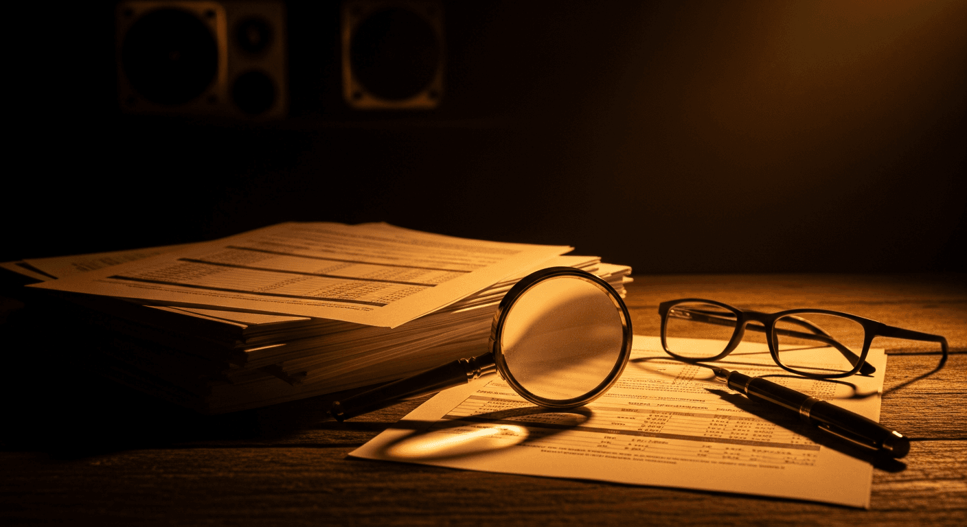 How to Read a Music Royalty Statement: A Plain-English Guide