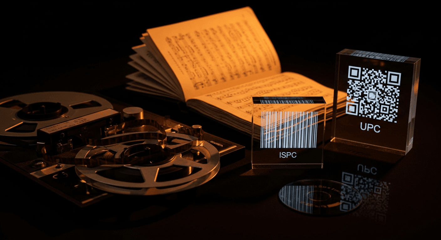 ISRC vs ISWC vs UPC: What Each Code Does and Why You Need All Three