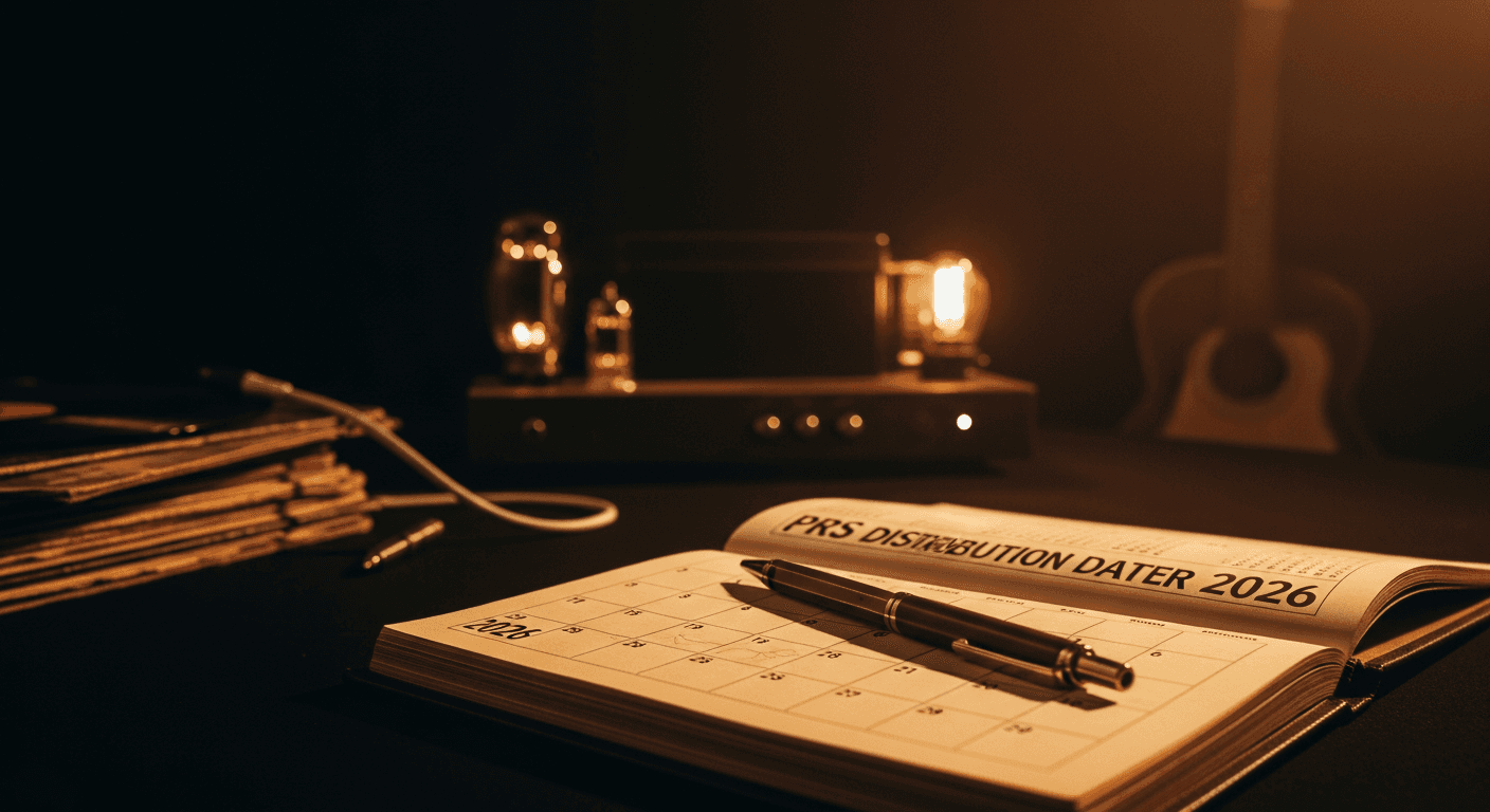 PRS Distribution Dates: When You'll Get Paid (2026 Calendar)