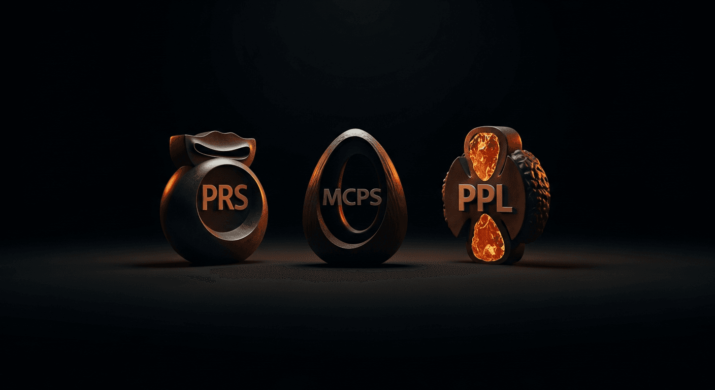 PRS vs MCPS vs PPL: Which Ones Do You Actually Need?