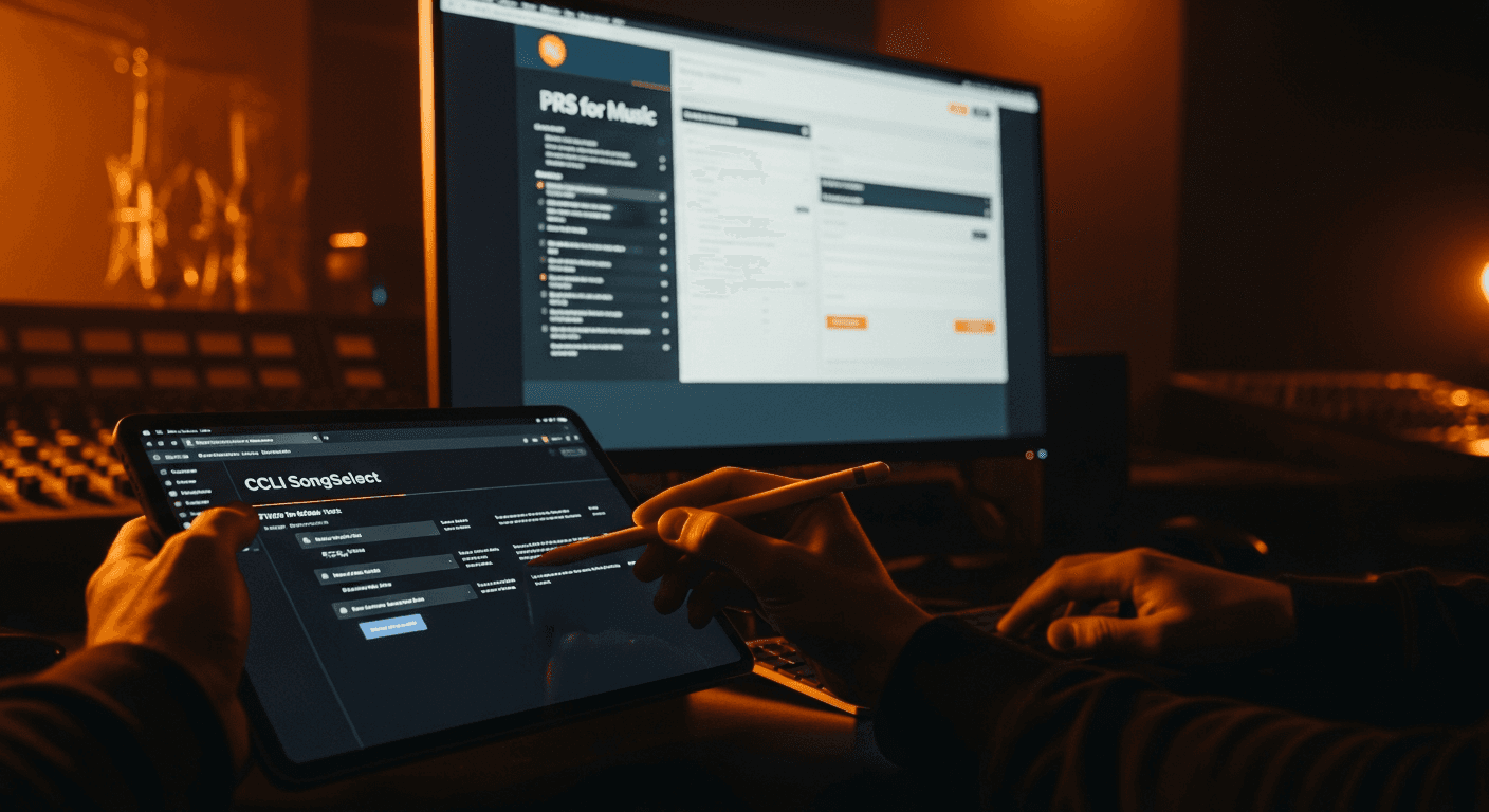 How to Register Your Worship Songs with CCLI (and PRS) — Step by Step