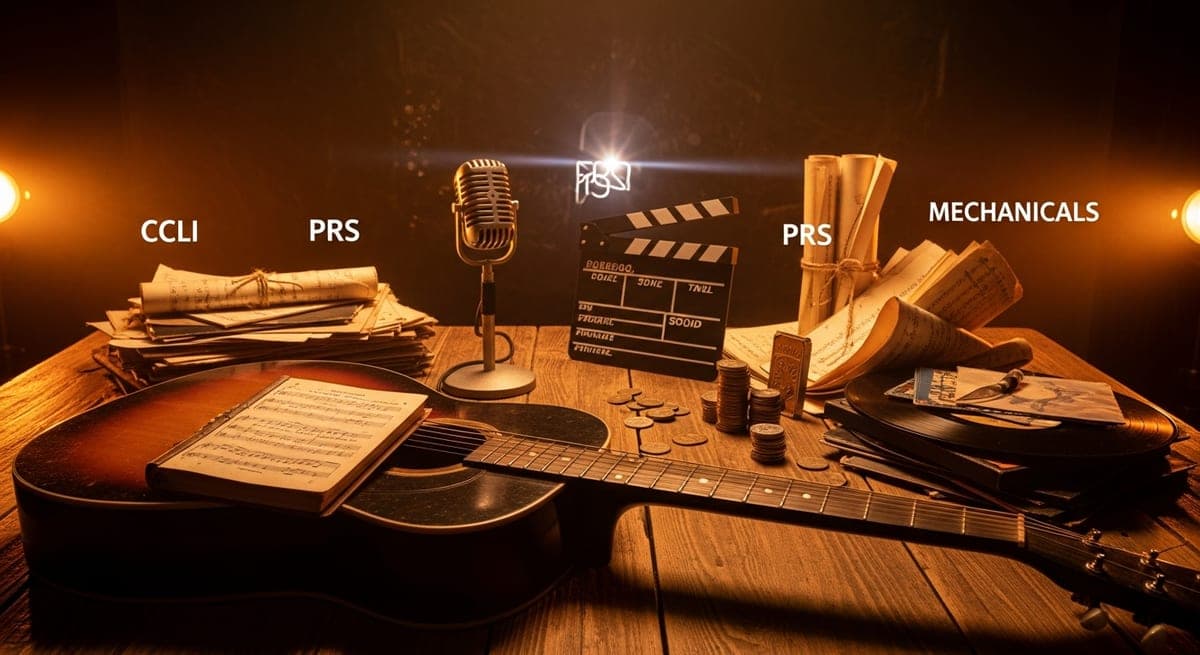 How Worship Songwriters Get Paid in 2026: CCLI, PRS, Mechanicals and Sync - the Full Picture