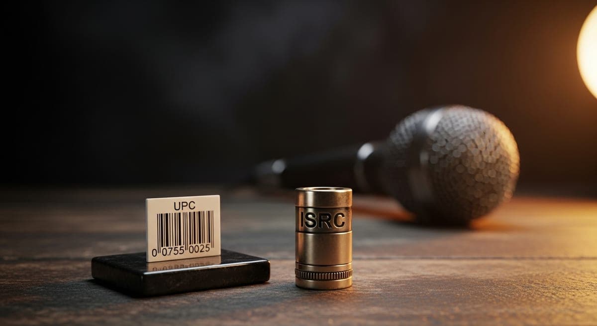ISRC vs UPC: What's the Difference?