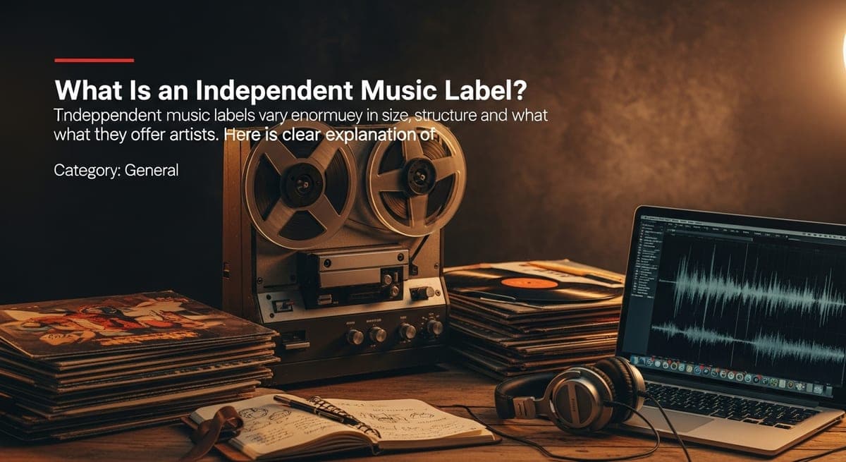 What Is an Independent Music Label? A Plain-English Explanation