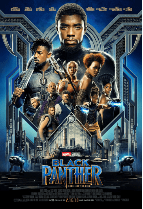 Black Panther Marvel Studios film poster