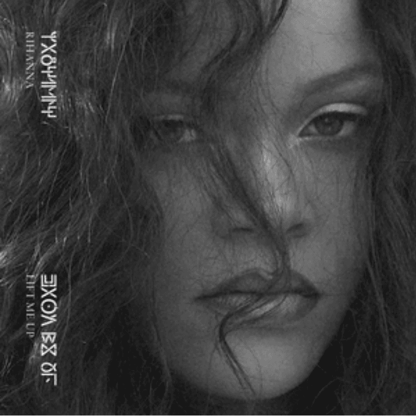 Rihanna Lift Me Up single artwork